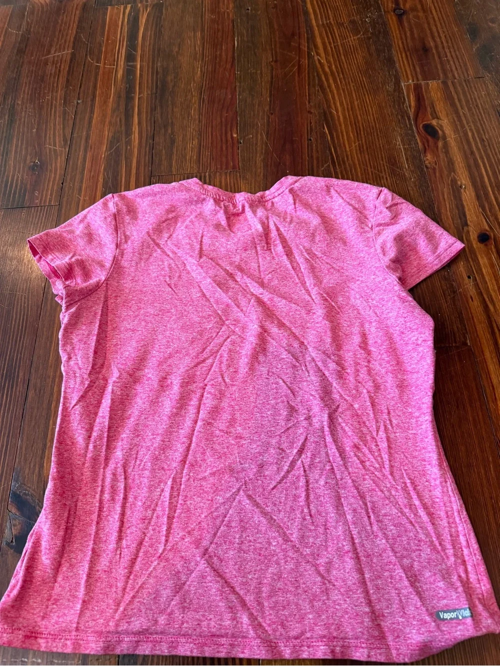 The North Face Women's Heather Pink Short Sleeve Crew Tee - Picture 3 of 3